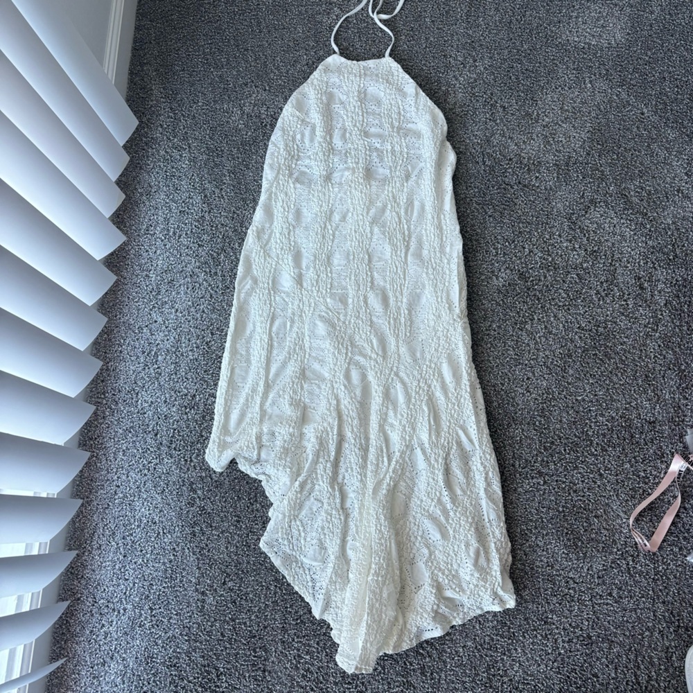 Peppermayo White Crochet Maxi Dress - Picture 2 of 5